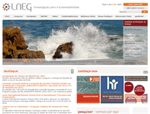 Tablet Screenshot of lneg.pt